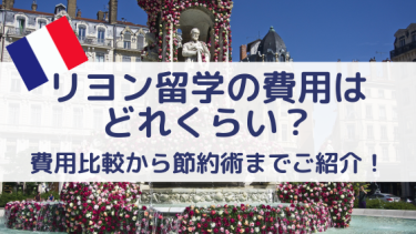 リヨン留学の費用