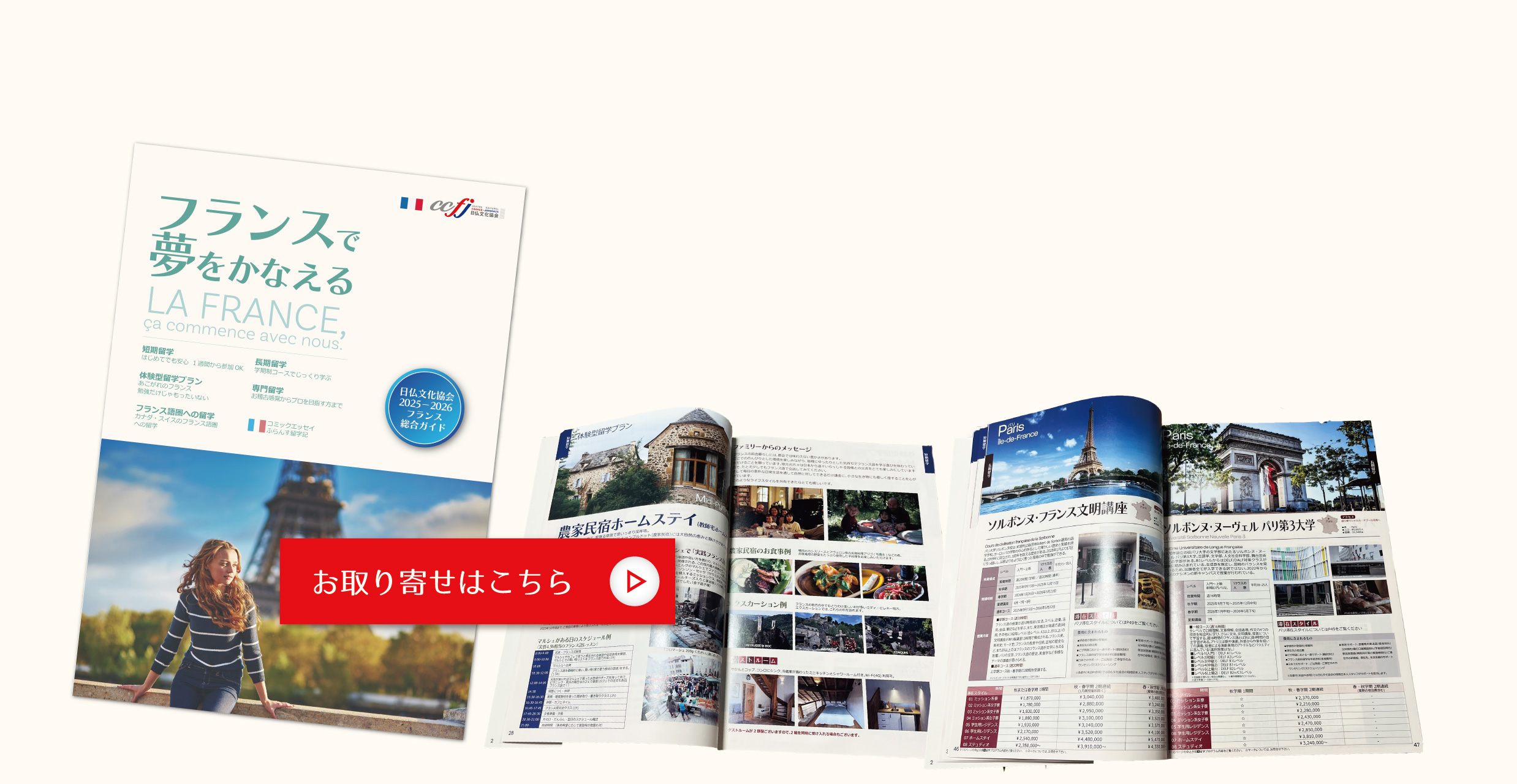 フランス⻑期留学